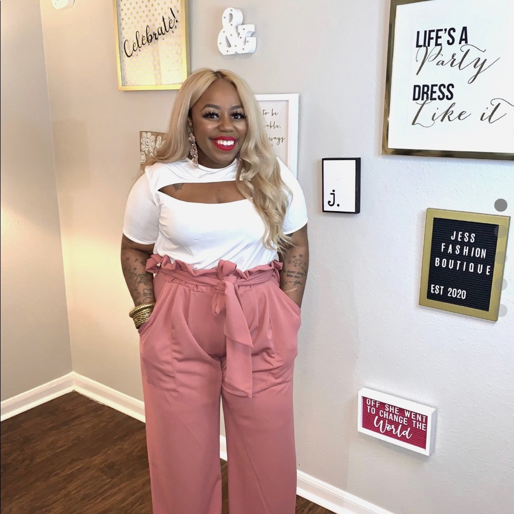 Boss Babe Paperbag Pants